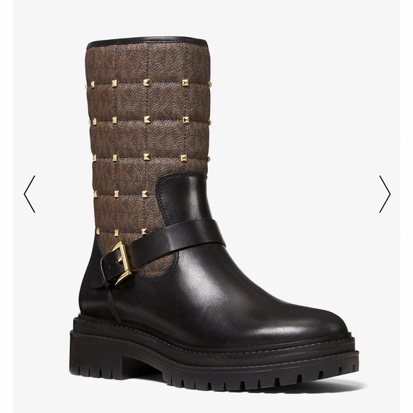 Micheal Kors - Logo and Leather boots - Picture 4 of 6